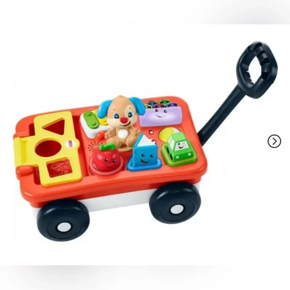 Fisher-Price Red and Blue Learning Wagon - Picture 1 of 4